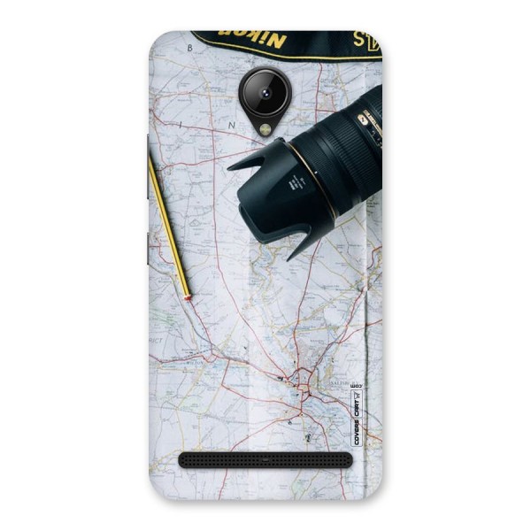 Map And Camera Back Case for Lenovo C2