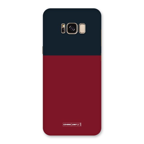 Maroon and Navy Blue Back Case for Galaxy S8 Plus