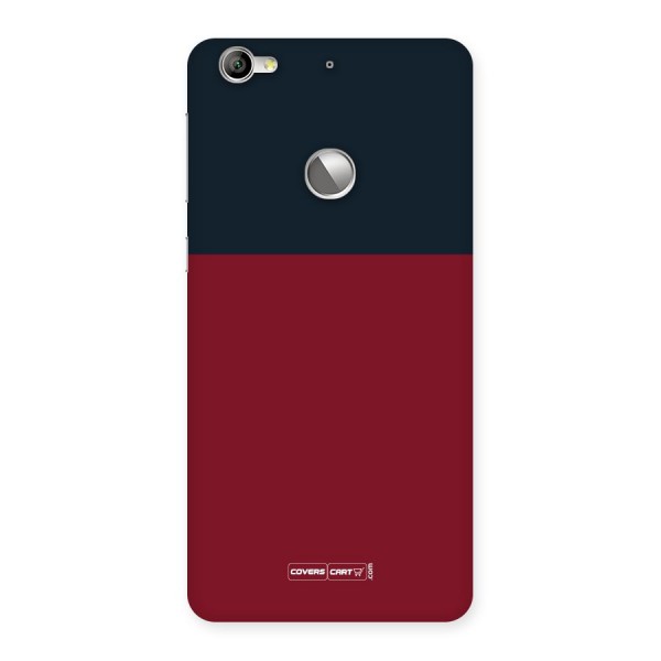 Maroon and Navy Blue Back Case for LeTV Le 1S