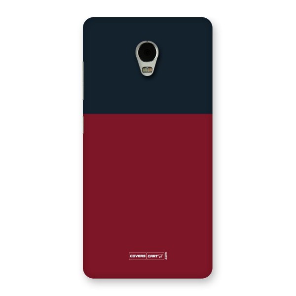Maroon and Navy Blue Back Case for Lenovo Vibe P1