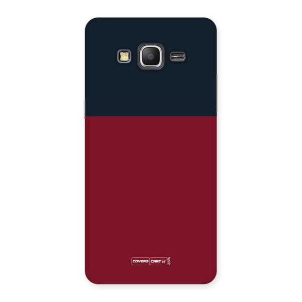 Maroon and Navy Blue Back Case for Samsung Galaxy J2 2016