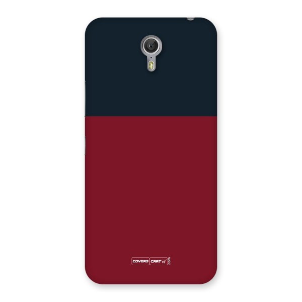 Maroon and Navy Blue Back Case for Zuk Z1