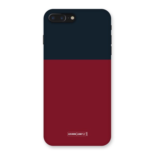 Maroon and Navy Blue Back Case for iPhone 7 Plus