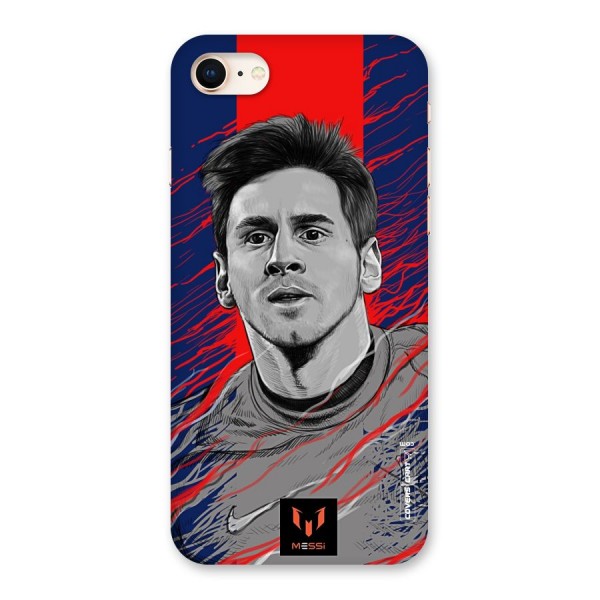 Messi For FCB Back Case for iPhone 8
