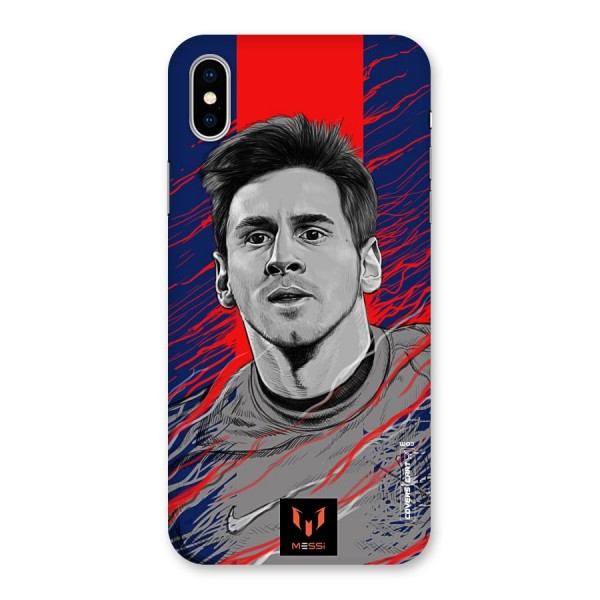 Messi For FCB Back Case for iPhone X