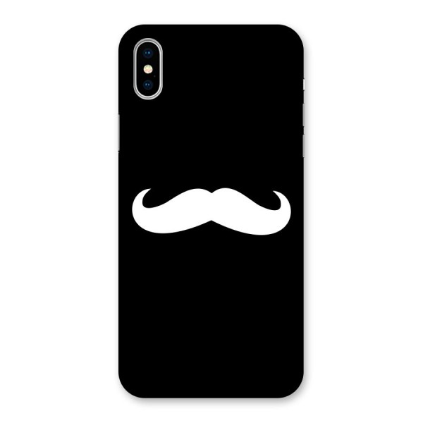 Moustache Love Back Case for iPhone X