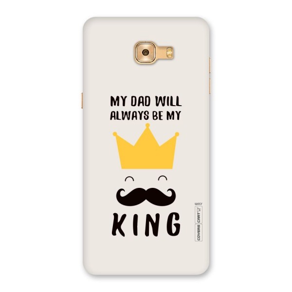 My King Dad Back Case for Galaxy C9 Pro