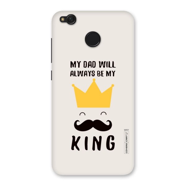 My King Dad Back Case for Redmi 4