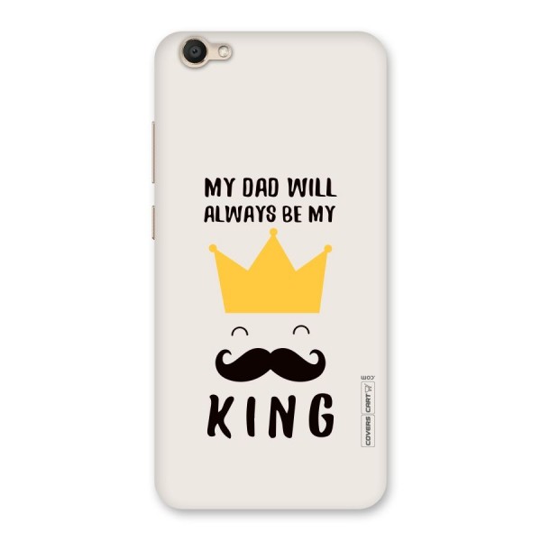 My King Dad Back Case for Vivo V5