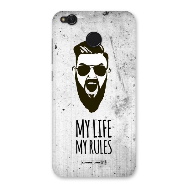 My Life My Rules Back Case for Redmi 4