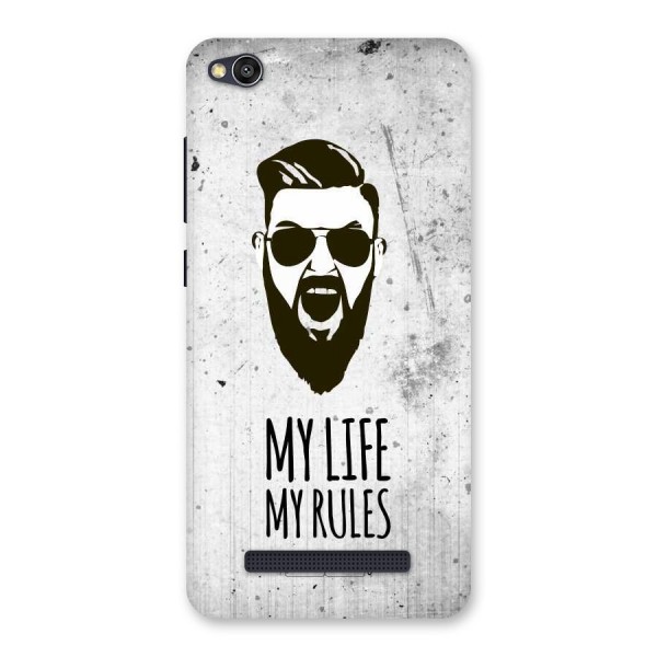 My Life My Rules Back Case for Redmi 4A