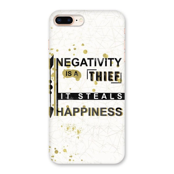 Negativity Thief Back Case for iPhone 8 Plus