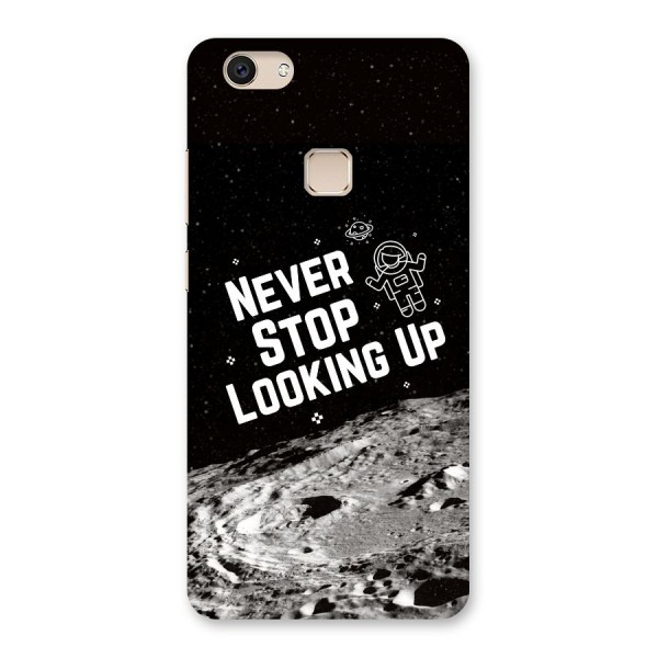 Never Stop Looking Up Back Case for Vivo V7