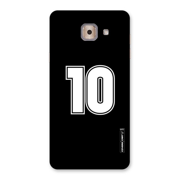 Number 10 Back Case for Galaxy J7 Max