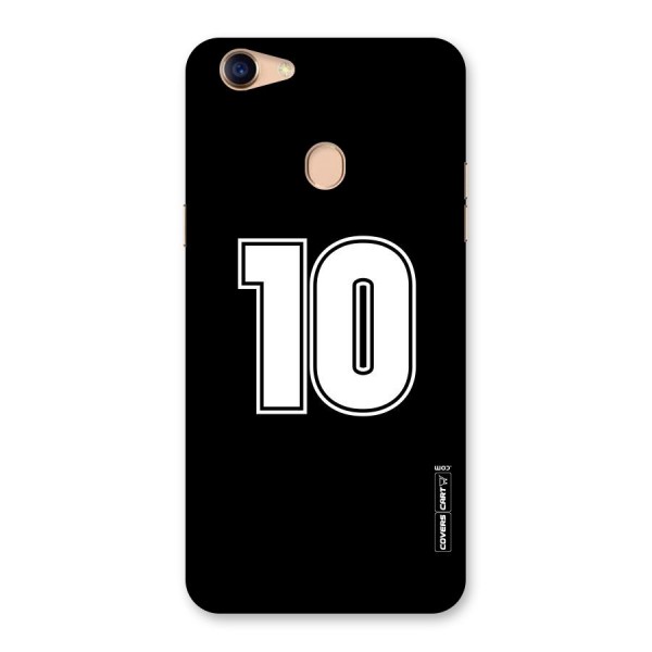 Number 10 Back Case for Oppo F5