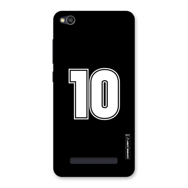 Number 10 Back Case for Redmi 4A