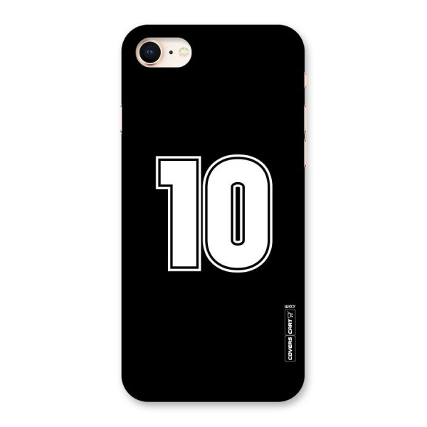 Number 10 Back Case for iPhone 8