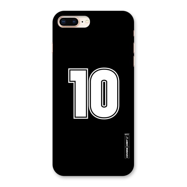 Number 10 Back Case for iPhone 8 Plus