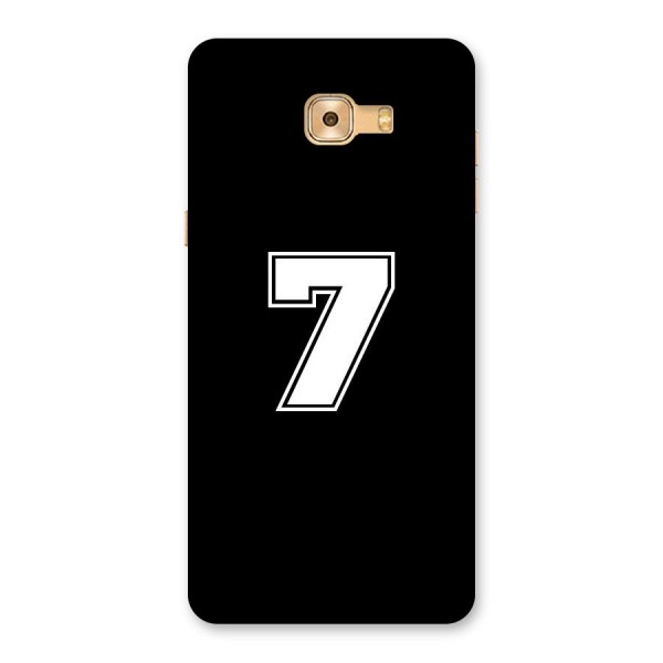 Number 7 Back Case for Galaxy C9 Pro