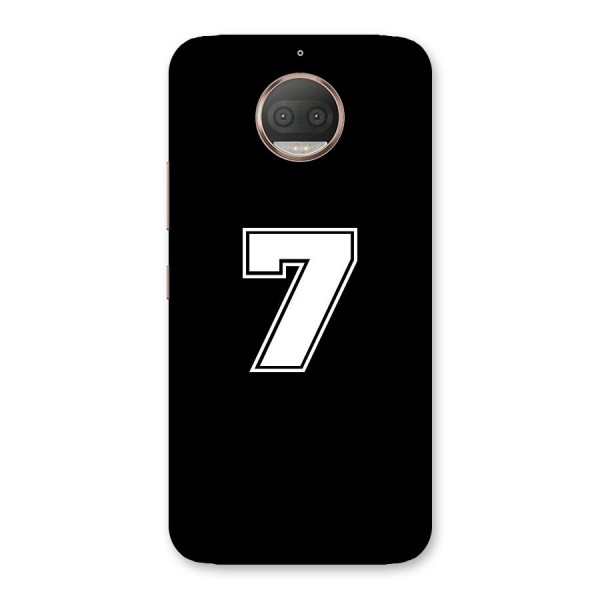 Number 7 Back Case for Moto G5s Plus