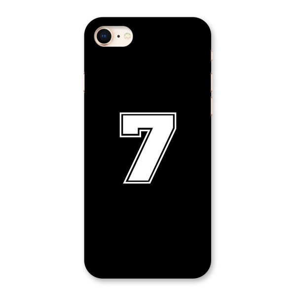 Number 7 Back Case for iPhone 8
