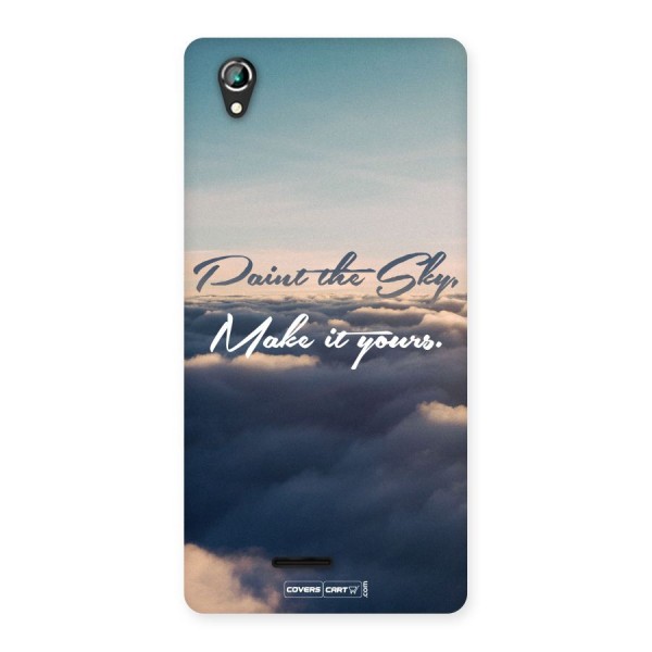 Paint the Sky Back Case for Lava Iris 800
