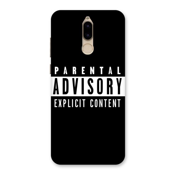 Parental Advisory Label Back Case for Honor 9i