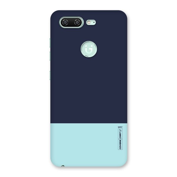 Pastel Blues Back Case for Gionee S10