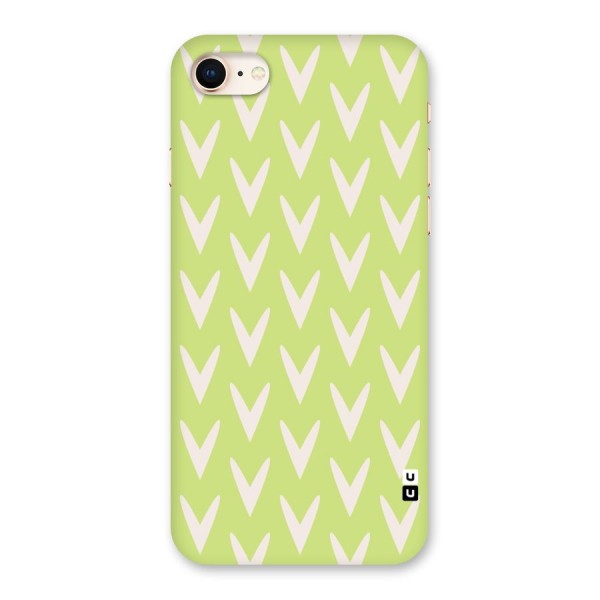 Pastel Green Grass Back Case for iPhone 8
