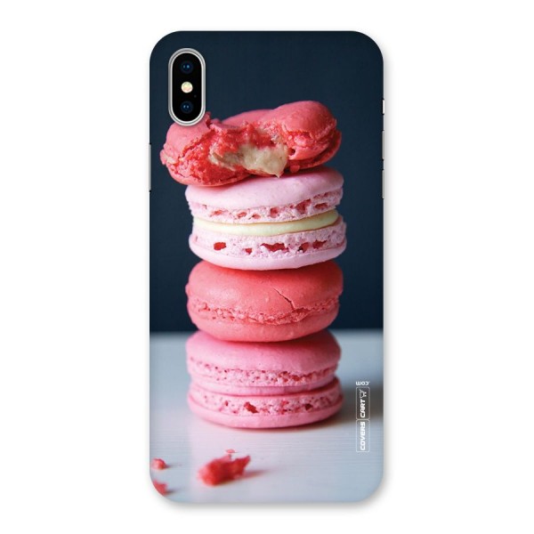 Pastel Macroons Back Case for iPhone X