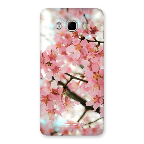 Peach Floral Back Case for Samsung Galaxy J7 2016