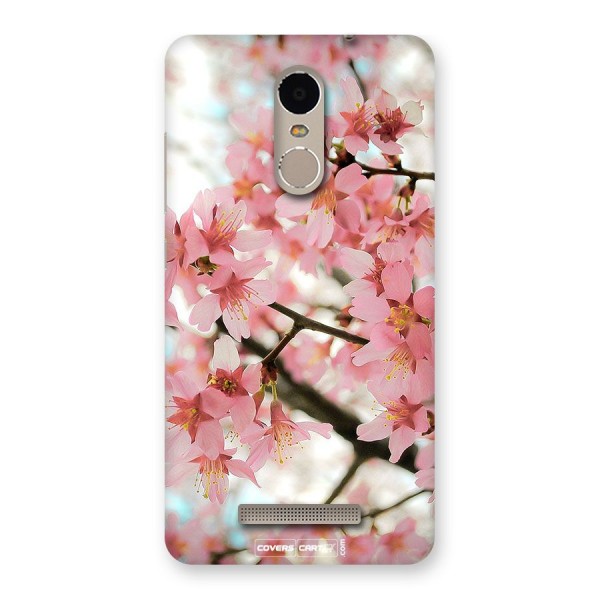 Peach Floral Back Case for Xiaomi Redmi Note 3