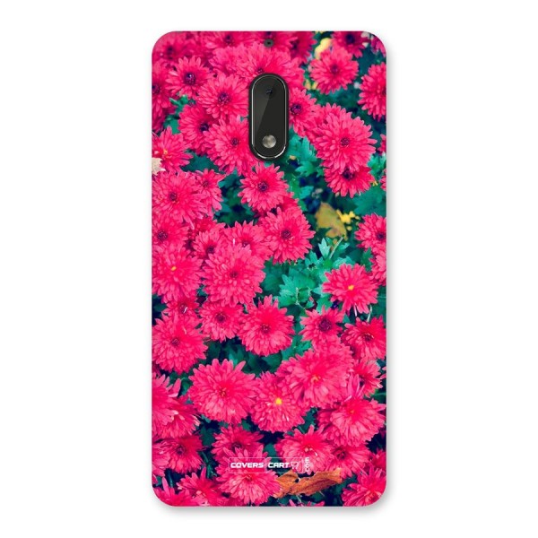 Pink Flowers Back Case for Nokia 6