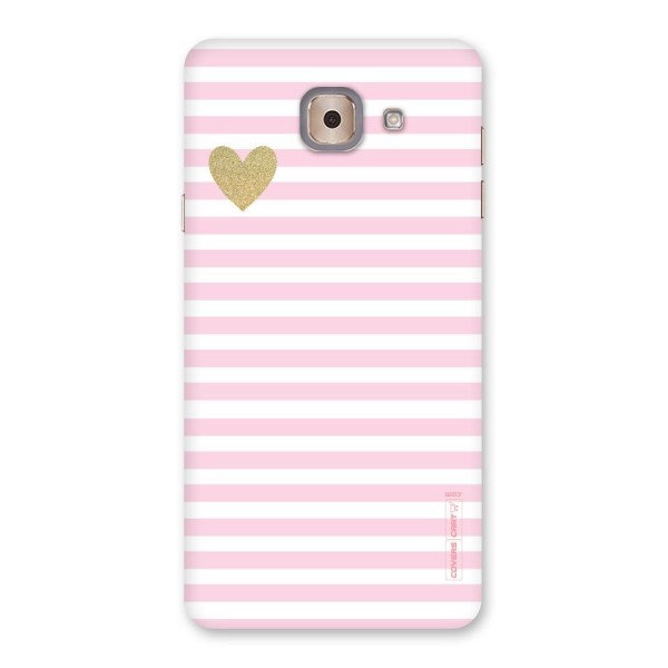 Pink Stripes Back Case for Galaxy J7 Max