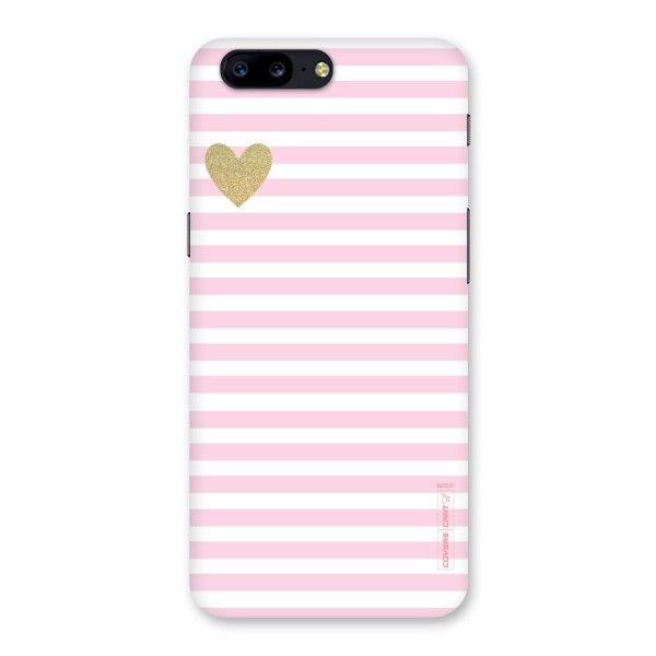 Pink Stripes Back Case for OnePlus 5