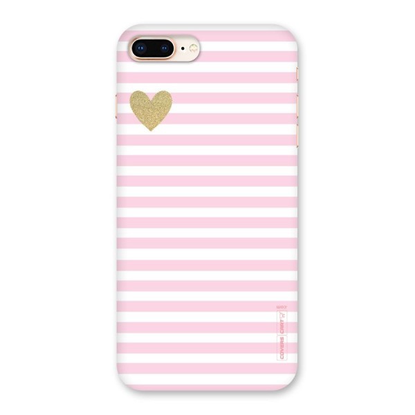 Pink Stripes Back Case for iPhone 8 Plus