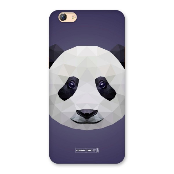 Polygon Panda Back Case for Oppo F3 Plus