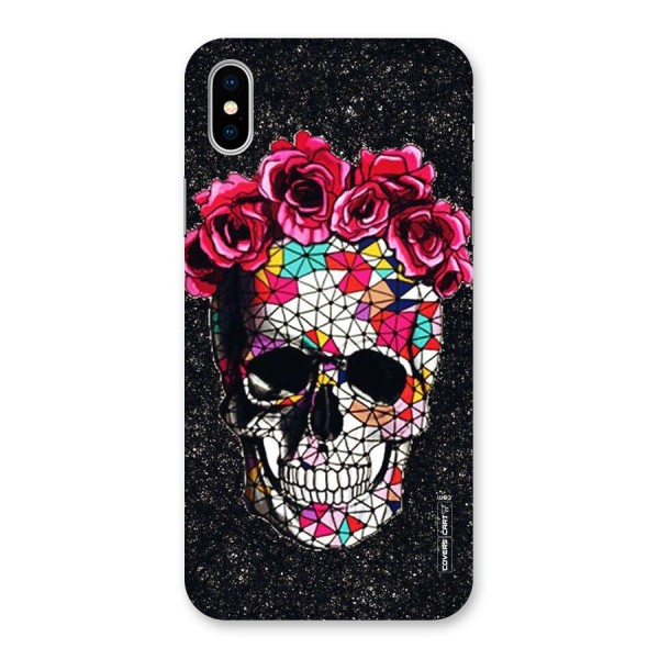 Pretty Dead Face Back Case for iPhone X