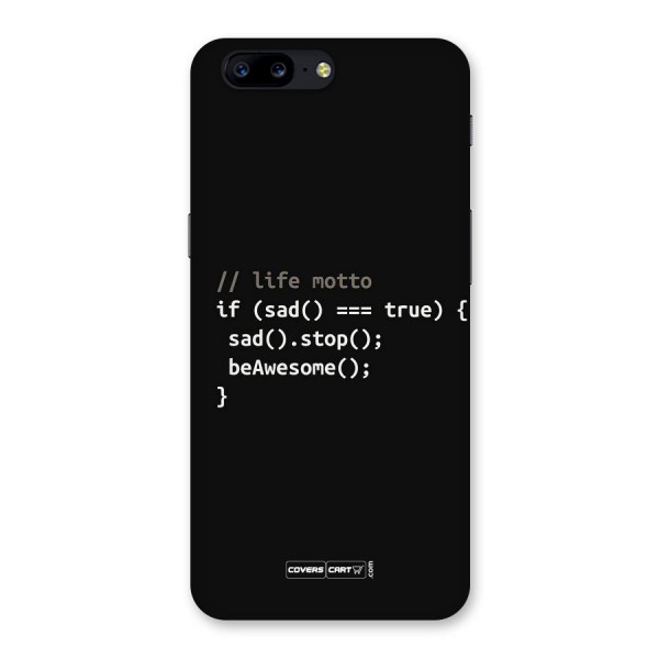 Programmers Life Back Case for OnePlus 5