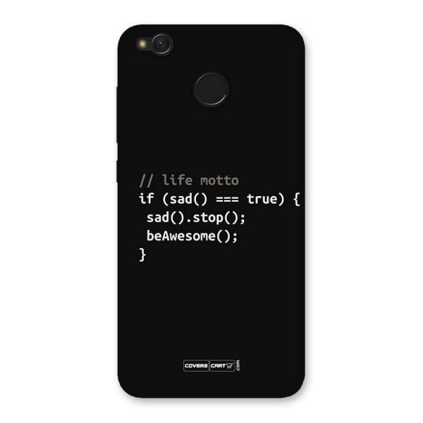 Programmers Life Back Case for Redmi 4