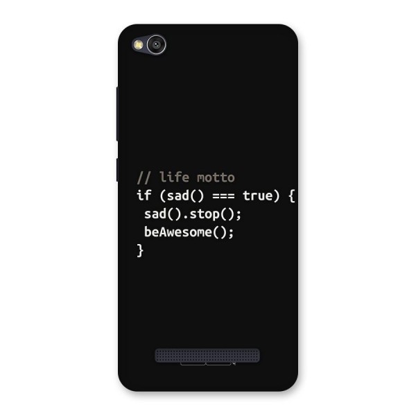Programmers Life Back Case for Redmi 4A