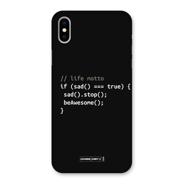 Programmers Life Back Case for iPhone X