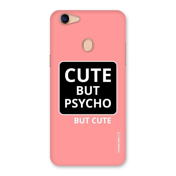 Psycho But Cute Back Case for Oppo F5