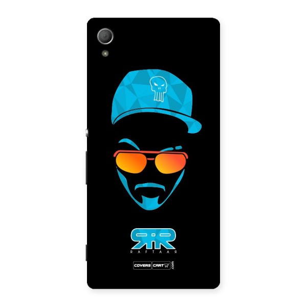 Raftaar Black and Blue Back Case for Xperia Z3 Plus