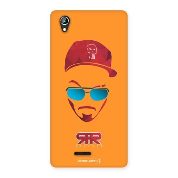 Raftaar Orange Back Case for Lava Iris 800