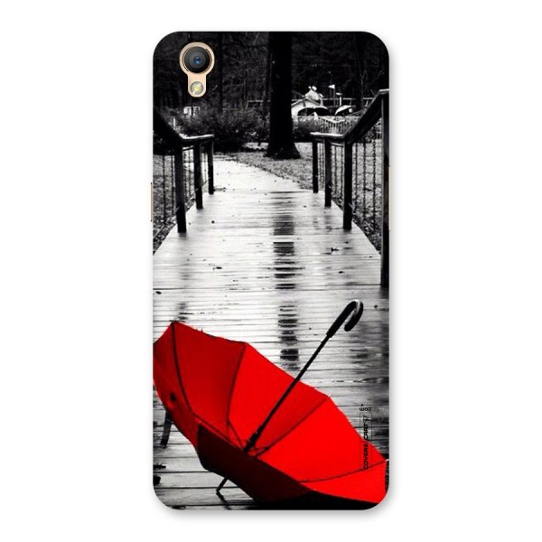 Rainy Red Umbrella Back Case for Oppo A37