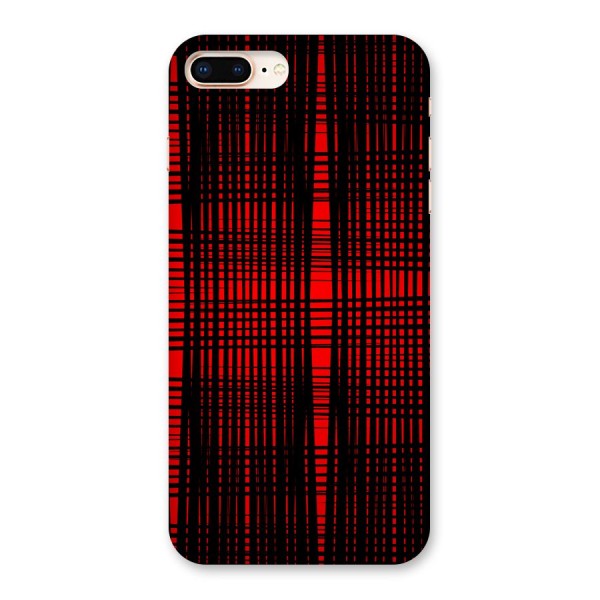 Red Net Design Back Case for iPhone 8 Plus