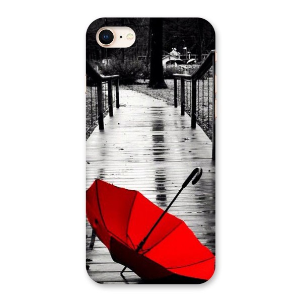 Red Umbrella Back Case for iPhone 8