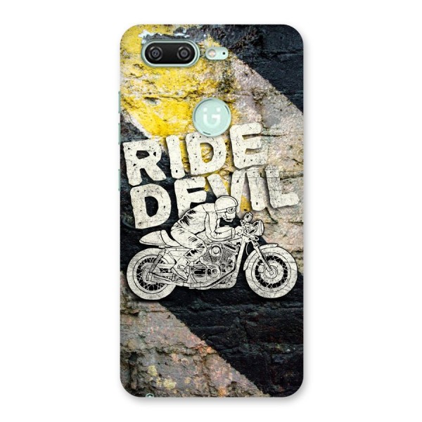 Ride Devil Back Case for Gionee S10