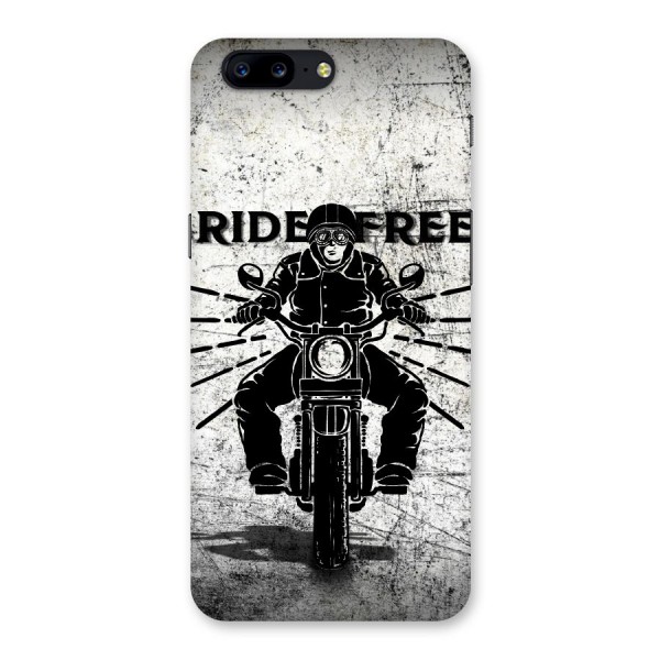 Ride Free Back Case for OnePlus 5